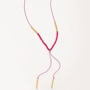 Gorjana Power Gemstone Necklace + Dust Bag